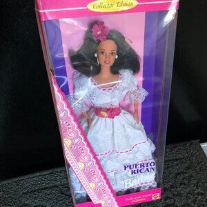 NEW Collector Edition~Puerto Rican~ Barbie 1996 Unopened Box